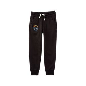 Threads 4 Thought Boys  Mountainscape Graphic Jogger Pant, Black